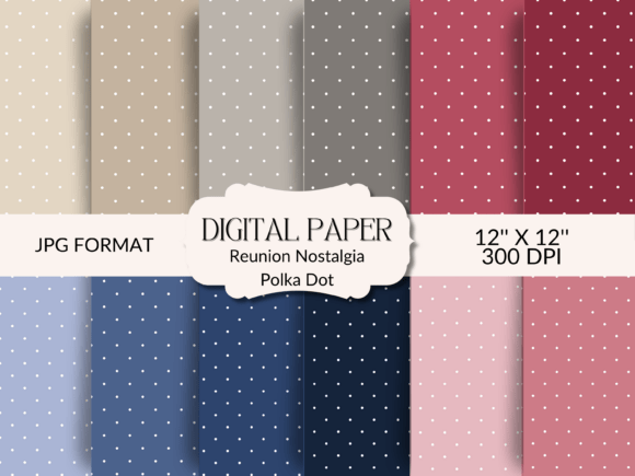 12 Reunion Nostalgia Polka Dot Patterns: A Practical Guide to Using Vintage-Inspired Digital Papers