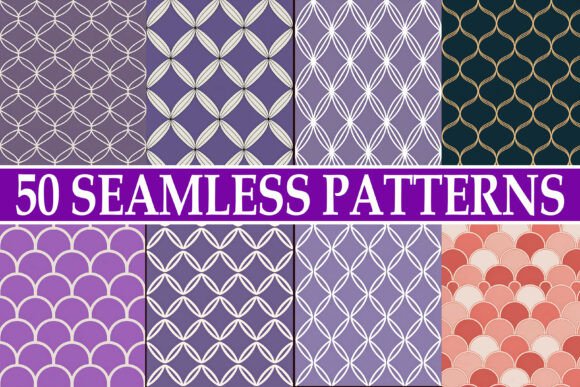 50 Seamless Patterns – A Versatile Design Bundle