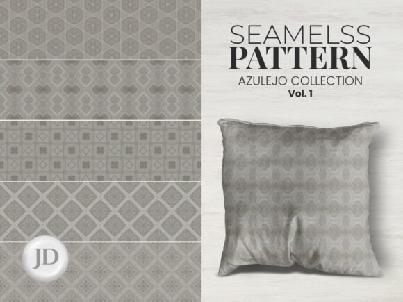 Azulejo Seamless Patterns Vol. 1: A Designer’s Go-To for Textiles, Packaging, and More