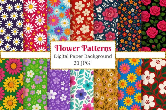 Bold Seamless Flower Patterns: A Strategic Tool for Creative and Professional Projects