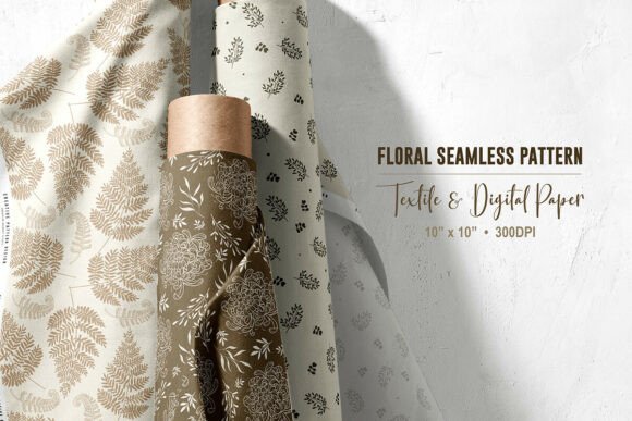 Elegant Floral Seamless Patterns for Creative Projects