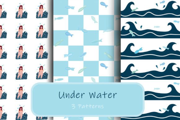 Under Water Patterns: A Dive into Ocean-Inspired Design
